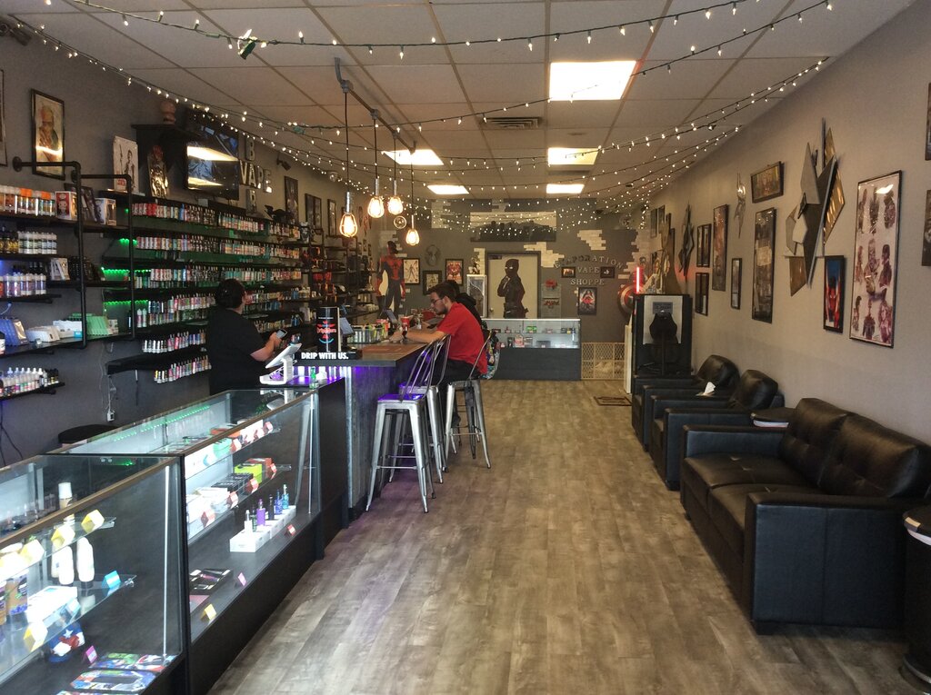 Vape shop Evaporation, State of Colorado, photo