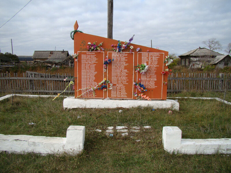 Monument, memorial Землякам, погибшим в годы Великой Отечественной войны, Kurgan Oblast, photo