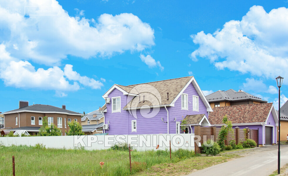 Есенино коттеджный поселок тюмень карта