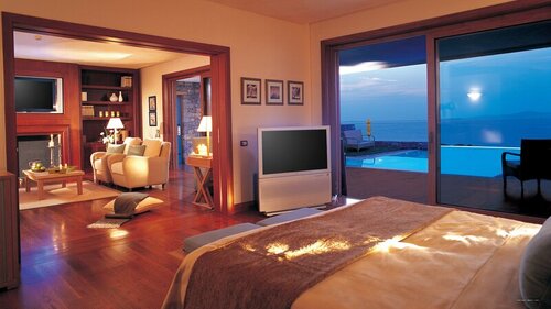 Внешний вид отеля Grand Resort Lagonissi Athens в Муниципальной единице Калибьи Торикосе, фото 4