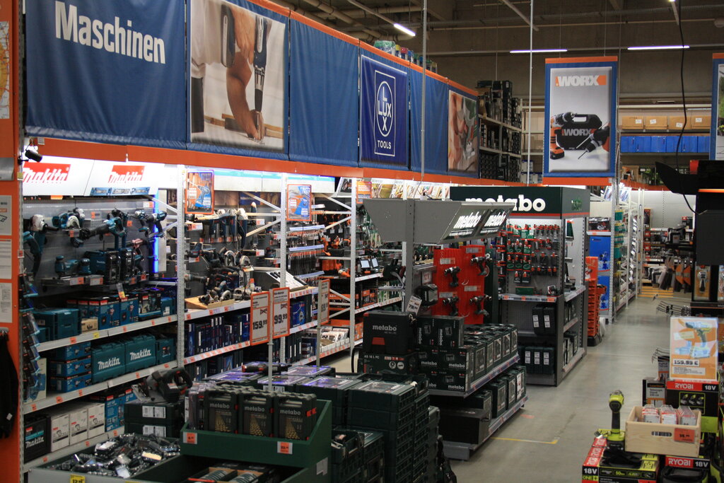 Building materials wholesale OBI Markt Norderstedt, Schleswig‑Holstein, photo