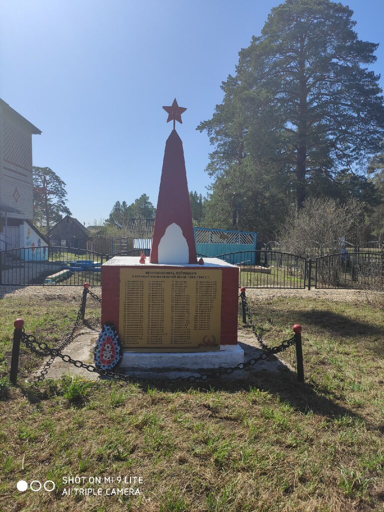 Monument, memorial Воинам-односельчанам, участникам Великой Отечественной войны, Perm Krai, photo