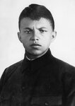Герою Советского Союза Матросову Александру Алексеевичу (Mayakovskogo Street, 9), placa conmemorativa, primera piedra
