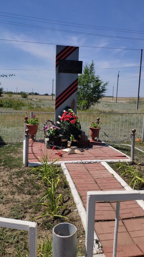 Monument, memorial Односельчанам, погибшим в годы Великой Отечественной войны, Saratov Oblast, photo