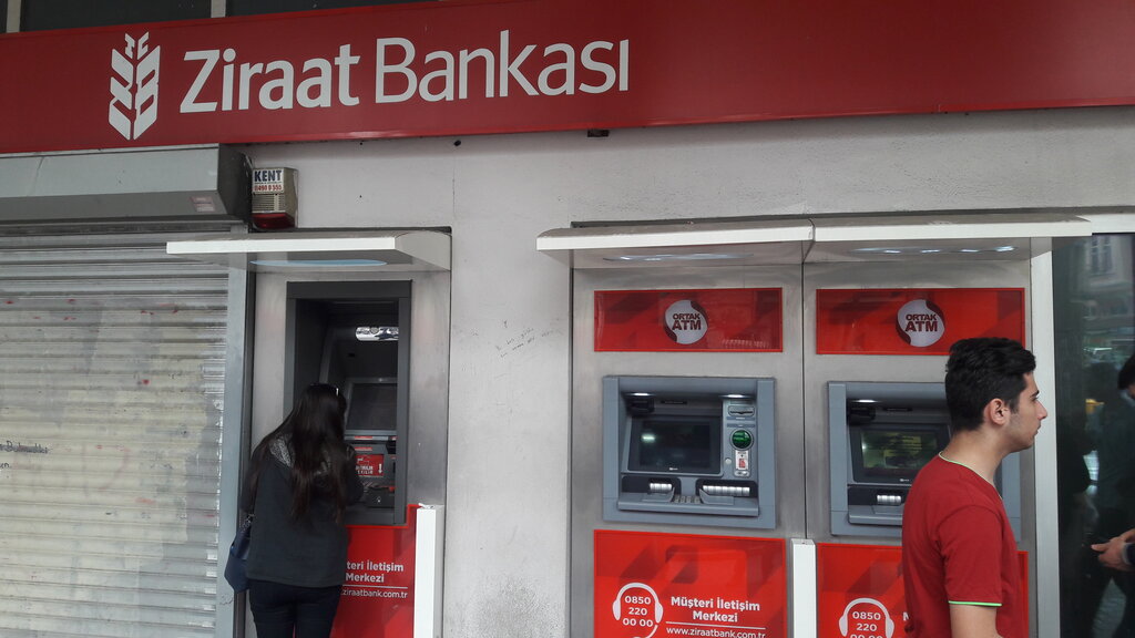 ATM Ziraat Bankası ATM, Istanbul, photo