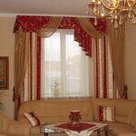 Art-deko, salon tyulya i shtor (Rizhskiy Avenue, 52), curtains, curtain rods
