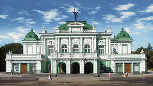 Omsk State Academic Drama Theater (Omsk, Lenina Street, 8А), theatre