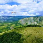 Paragliding in Crimea (Autonomous Republic of Crimea, Simferopolskiy rayon, Trudivska silska rada, Lashkovskaya gora) ، نادي ألعاب هوائية