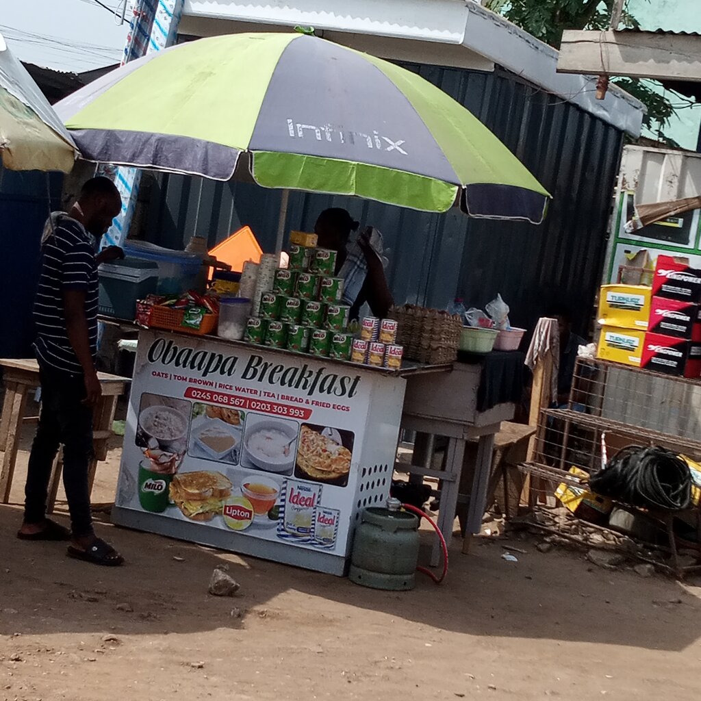 Fast food Obaapa Breakfast, Accra, photo