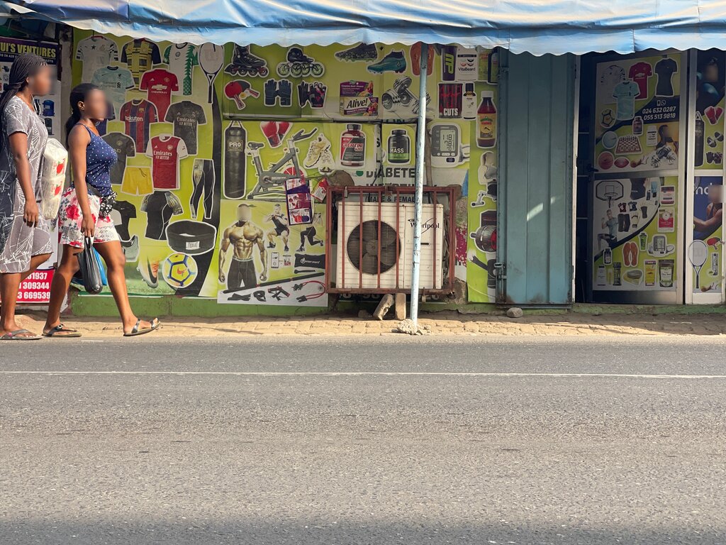 Sports equipment Amidu’s Training Center, Accra, photo