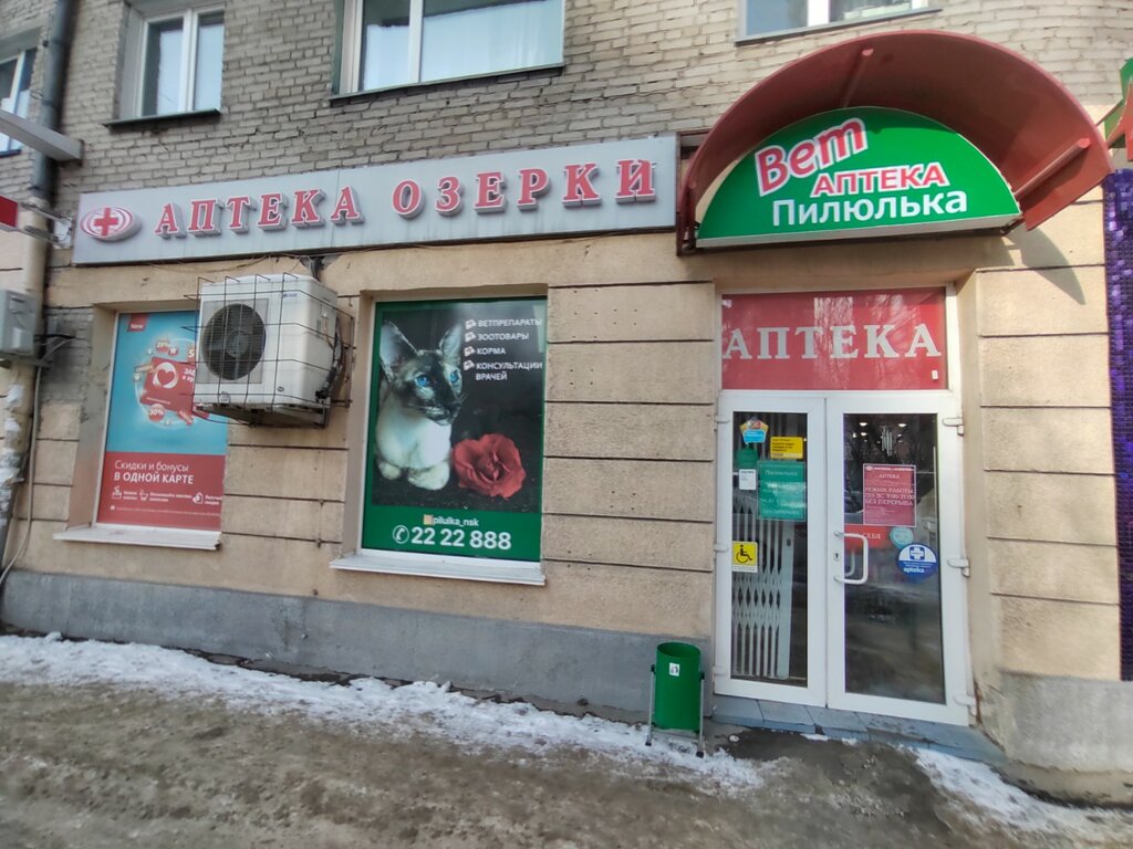 Аптека Озерки, Новосибирск, фото