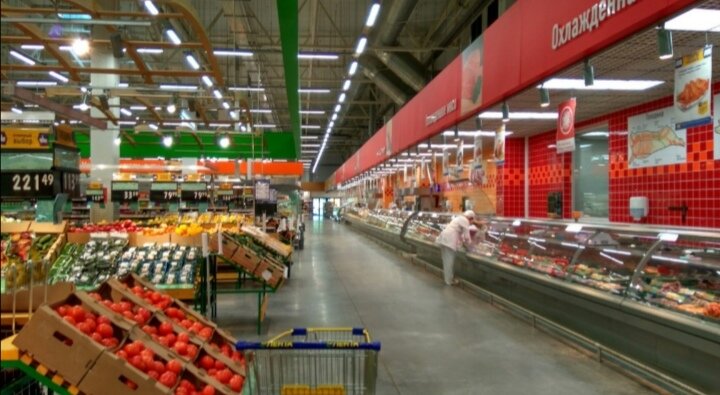 Food hypermarket Lenta, Stavropol Krai, photo