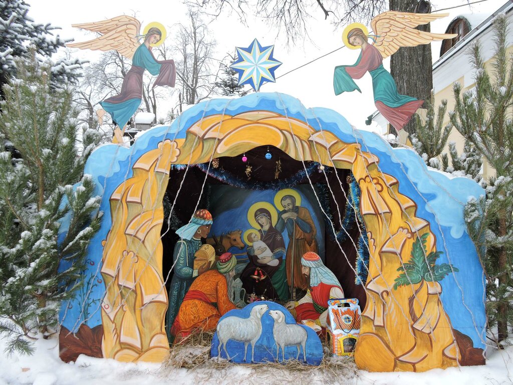 Monastır Borisoglebsky Anosin Monastery, Moskva və Moskva vilayəti, foto