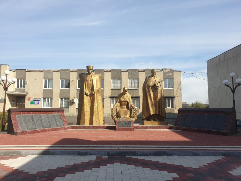 Monument, memorial Скульптурный ансамбль Памятник -Мемориал павшим односельчанам, The Kabardino‑Balkar Republic, photo