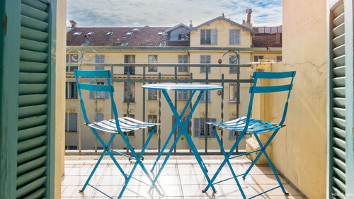 Внешний вид отеля Hôtel Solara в Ницце, фото 5