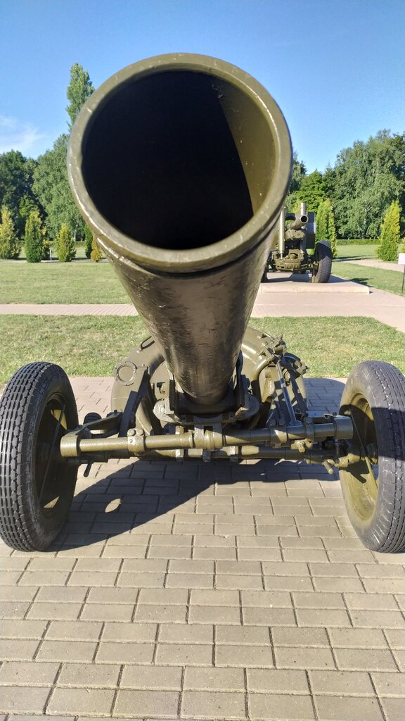 Monument to technology 160-мм миномёт образца 1943 года MT-13, Belgorod Oblast, photo
