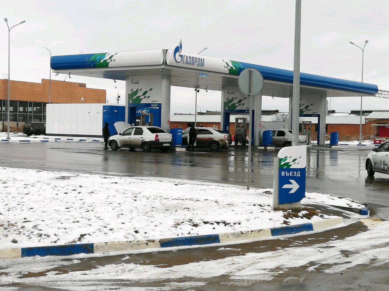 Агнкс газпром метан карта заправок