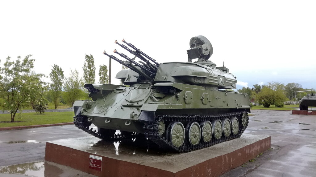 Monument to technology Зенитная самоходная установка Шилка ЗСУ-23-4, Kursk, photo
