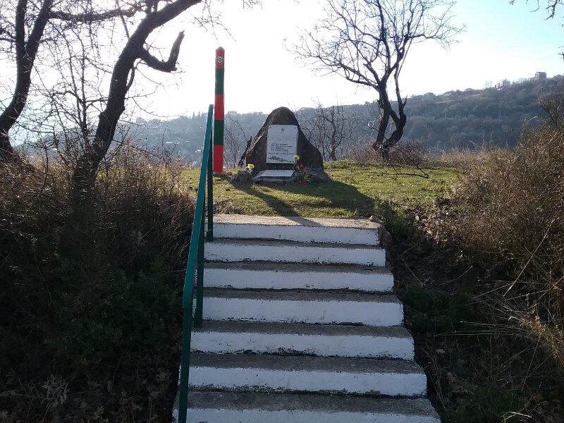 Monument, memorial Братская могила на месте первого боя с фашистами, Republic of Crimea, photo