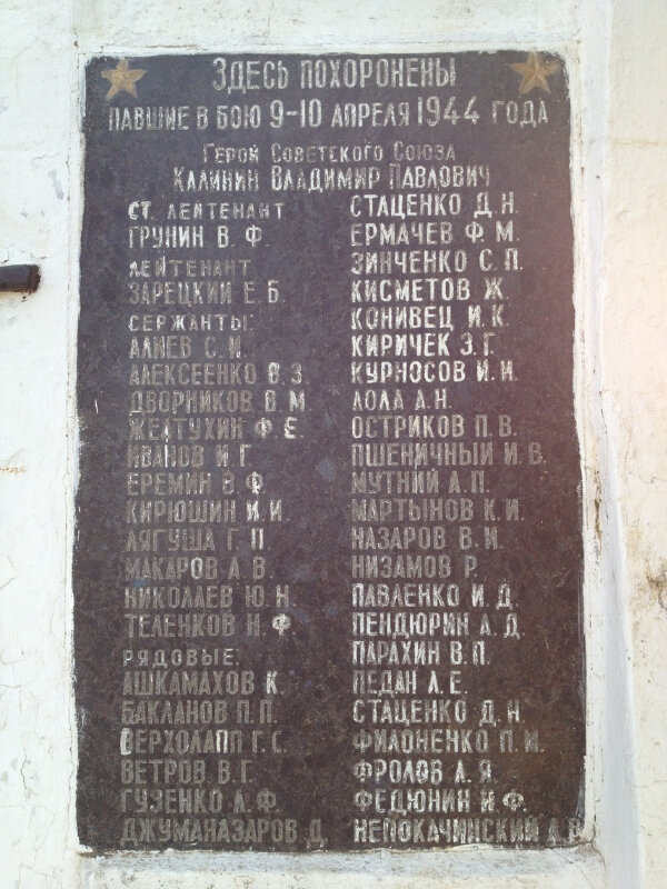 Monument, memorial Братская могила советских воинов, Republic of Crimea, photo
