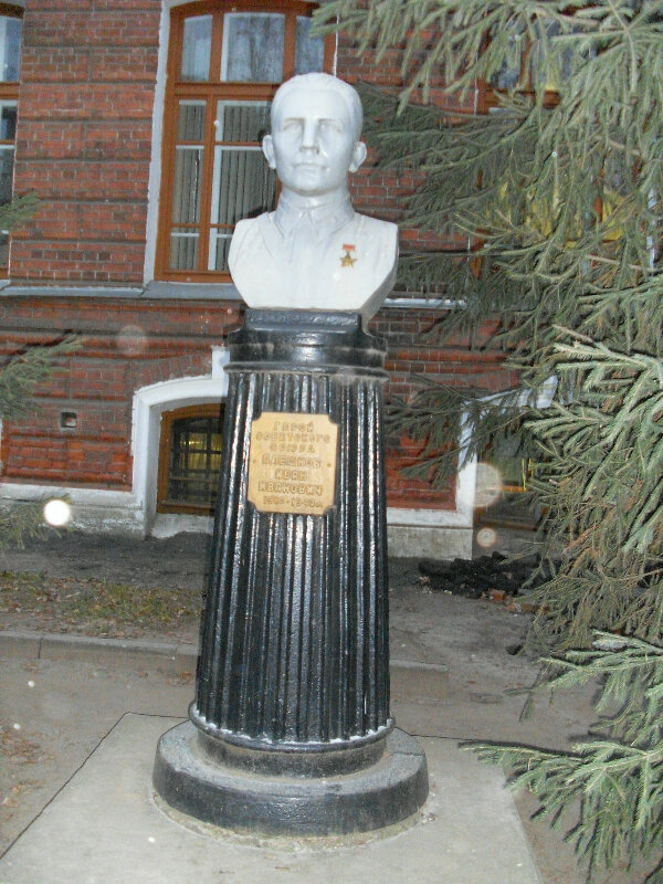 Monument, memorial Бюст Героя Советского Союза Ивана Ивановича Плешкова, Kineshma, photo