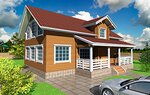 Severny proekt (Margolina Street, 13с5) ، بناء بيت الصيف