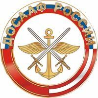 Логотип автошколы «ДОСААФ России»