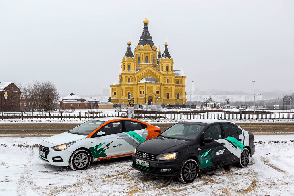 Carsharing operator Delimobil, Moscow, photo