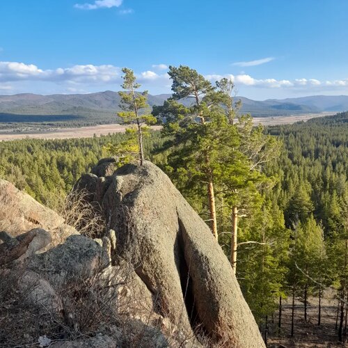 قمة الجبل Mountain peak ، جمهورية بورياتيا، صورة