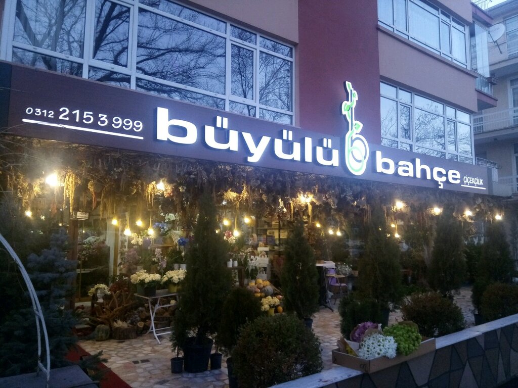 Flower shop Buyulubahche Chichekcilik, Ankara, photo