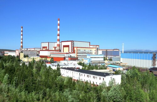 АЭС, ГЭС, ТЭС Кольская Атомная Электростанция, Полярные Зори, фото