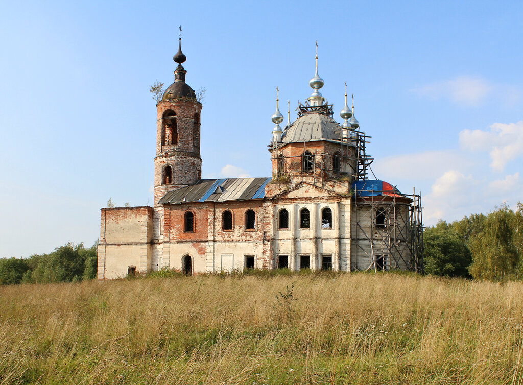 Orthodox church Tserkov Preobrazheniya Gospodnya na Kadanovskom pogoste, Yaroslavl Oblast, photo