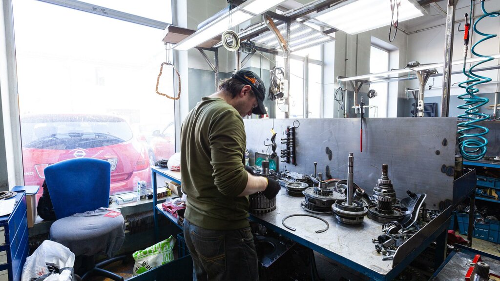 Automatic transmission repair Transmission Center, Moscow, photo