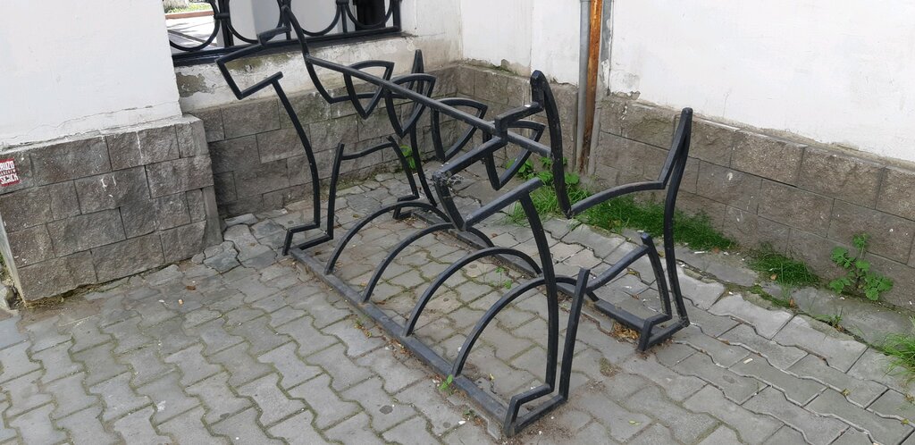 Bicycle parking Bicycle parking, Yaroslavl, photo