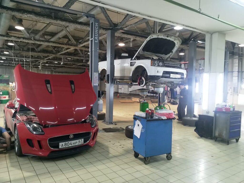 Car service, auto repair LR-Vostok Land Rover Range Rover & Jaguar, Moscow, photo
