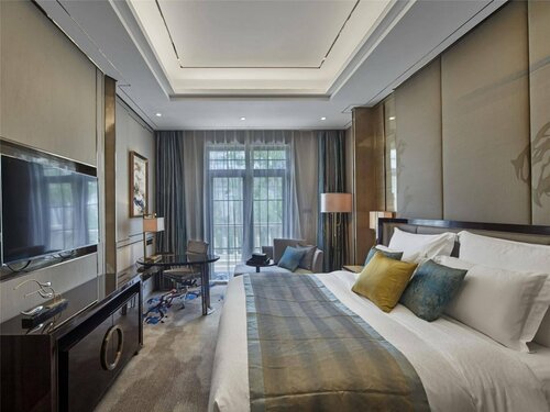 Внешний вид отеля Wyndham Qingdao в Циндао, фото 3