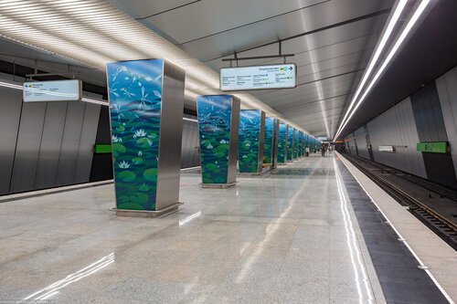 Ozyornaya (Moscow, Ozyornaya Street, 35к1), metro station