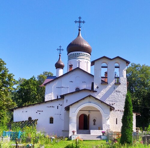 Orthodox church Tserkov Petra i Pavla V Spitsino, Pskov Oblast, photo