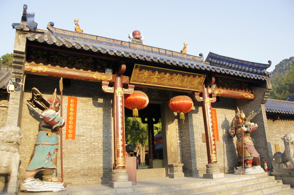 Pagoda Древний храм Хуан Ци Гуаньинь, Dongguan, photo