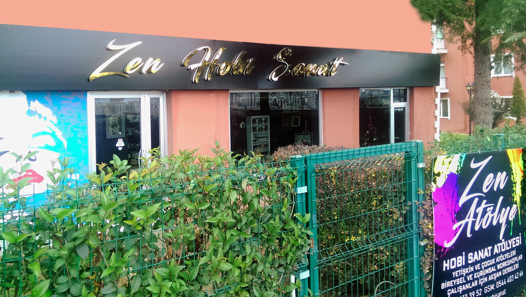 Art workshop Zen Hobby Art, Istanbul, photo