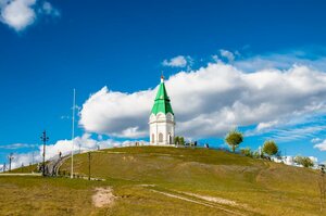 Часовня Параскевы Пятницы (ул. Степана Разина, 51А, Красноярск), часовня, памятный крест в Красноярске