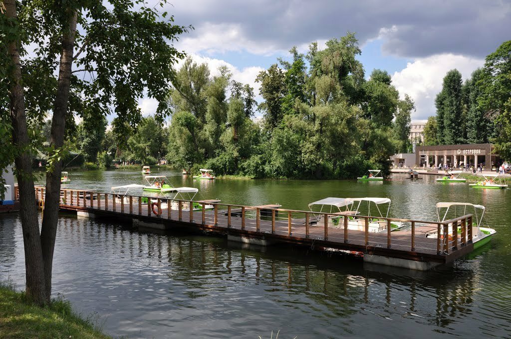 Москва парки пруды