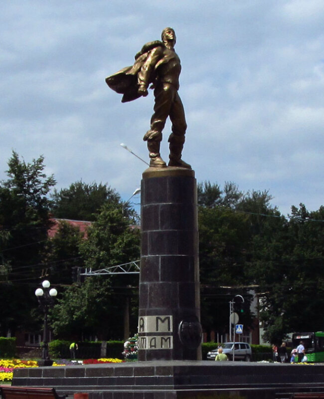 Жанровая скульптура Памятник Героям-стратонавтам, Саранск, фото