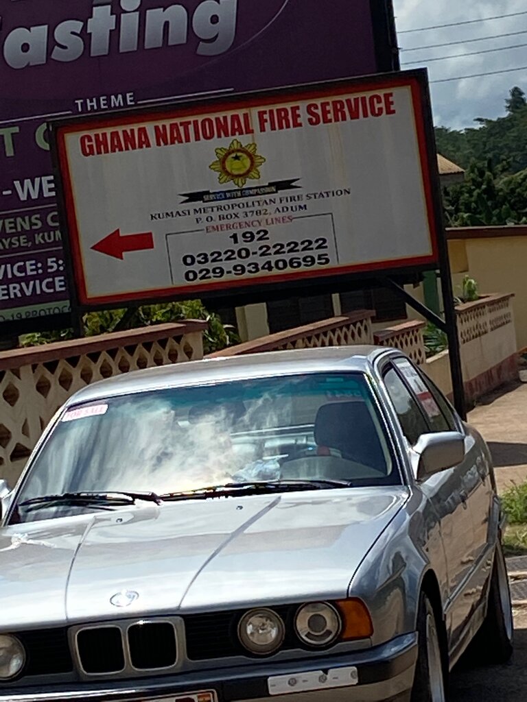 Fire department Ghana National Fire Service, Kumasi, photo