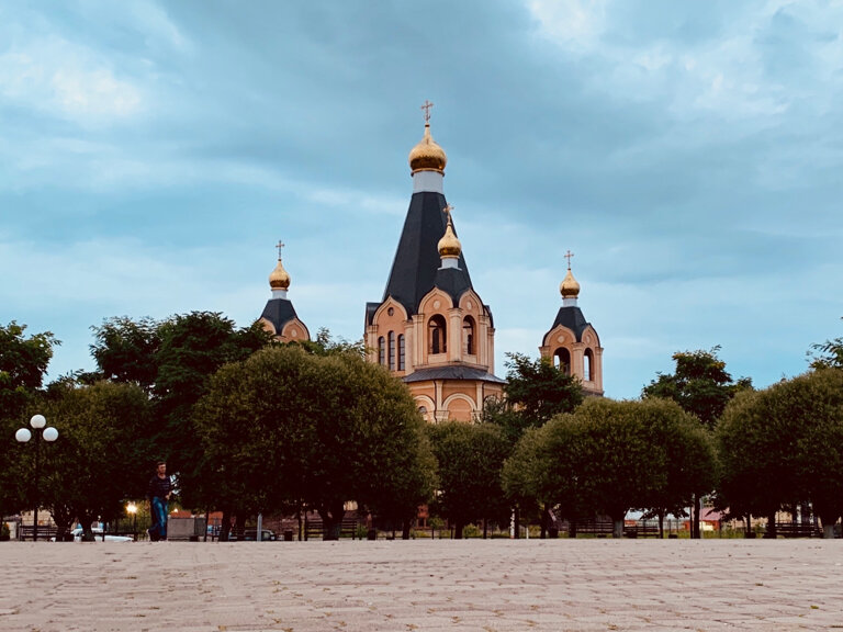 Православный храм Богородице-Скорбященский кафедральный собор, Десногорск, фото