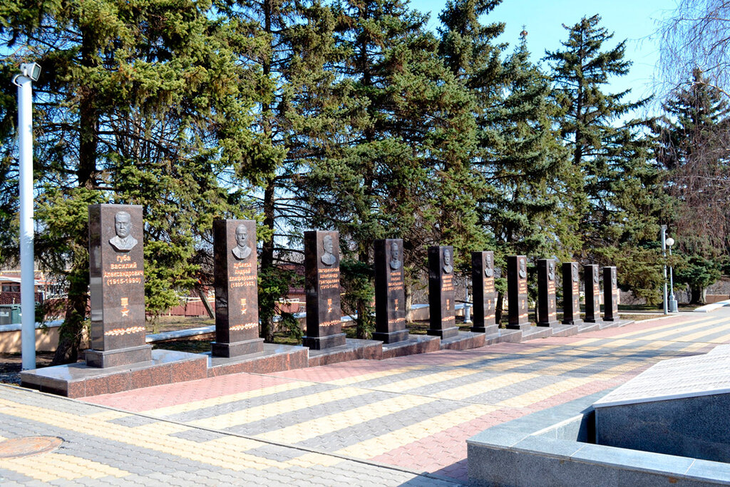 Monument, memorial Братская могила воинов, погибших в Великой Отечественной войне, Aksay, photo