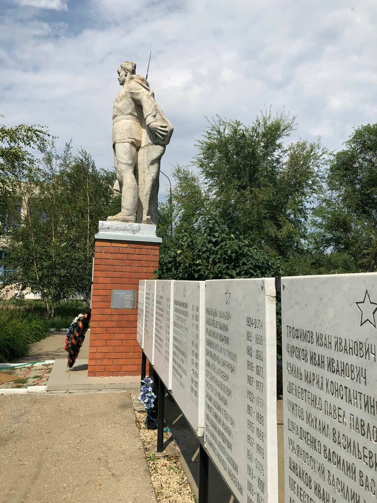 Monumento, memorial Воинам-односельчанам, павшим в годы Великой Отечественной войны, , foto