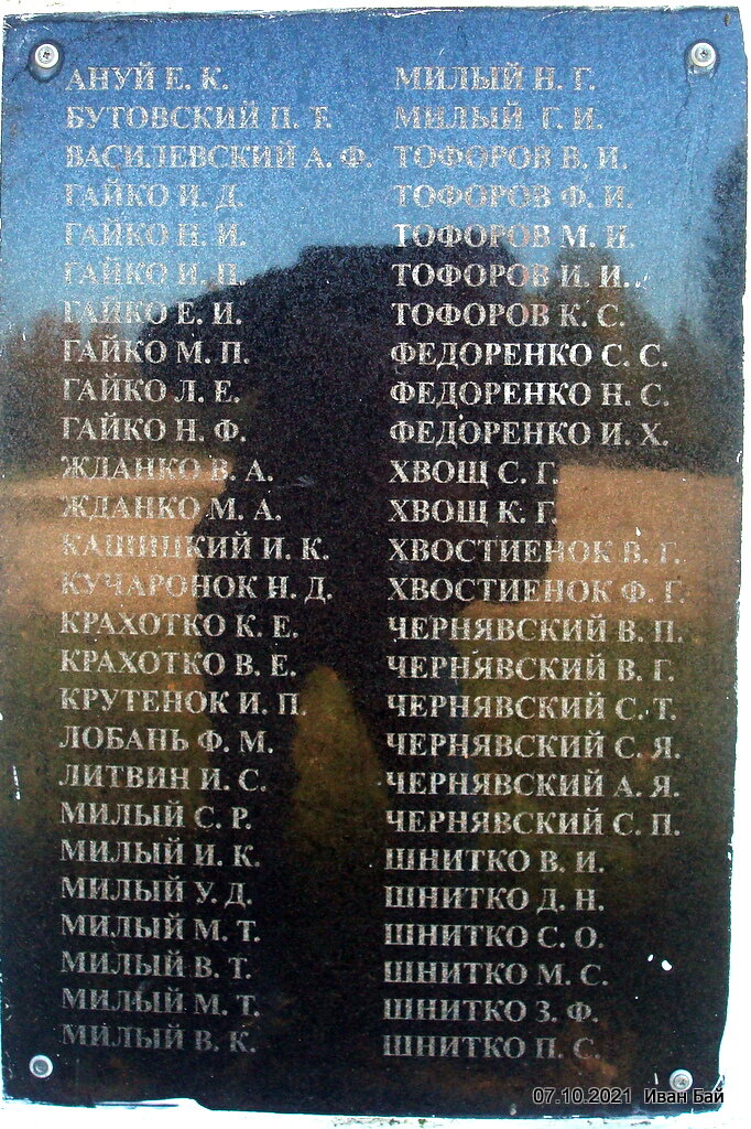 Памятник, мемориал Братская могила, Витебская область, фото