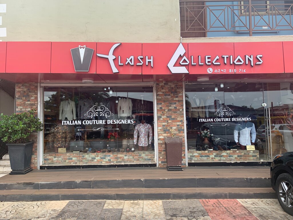 Clothing store Flash & Di Zoe collections, Accra, photo