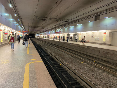 Ploschad Gagarina Station (Moscow, Gagarina Square), metro station